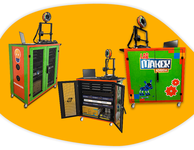 Sala Maker – ambiente isométrico
