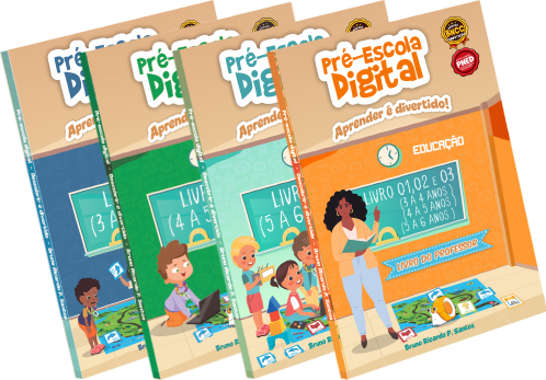 Coleção de livros para pré-escola