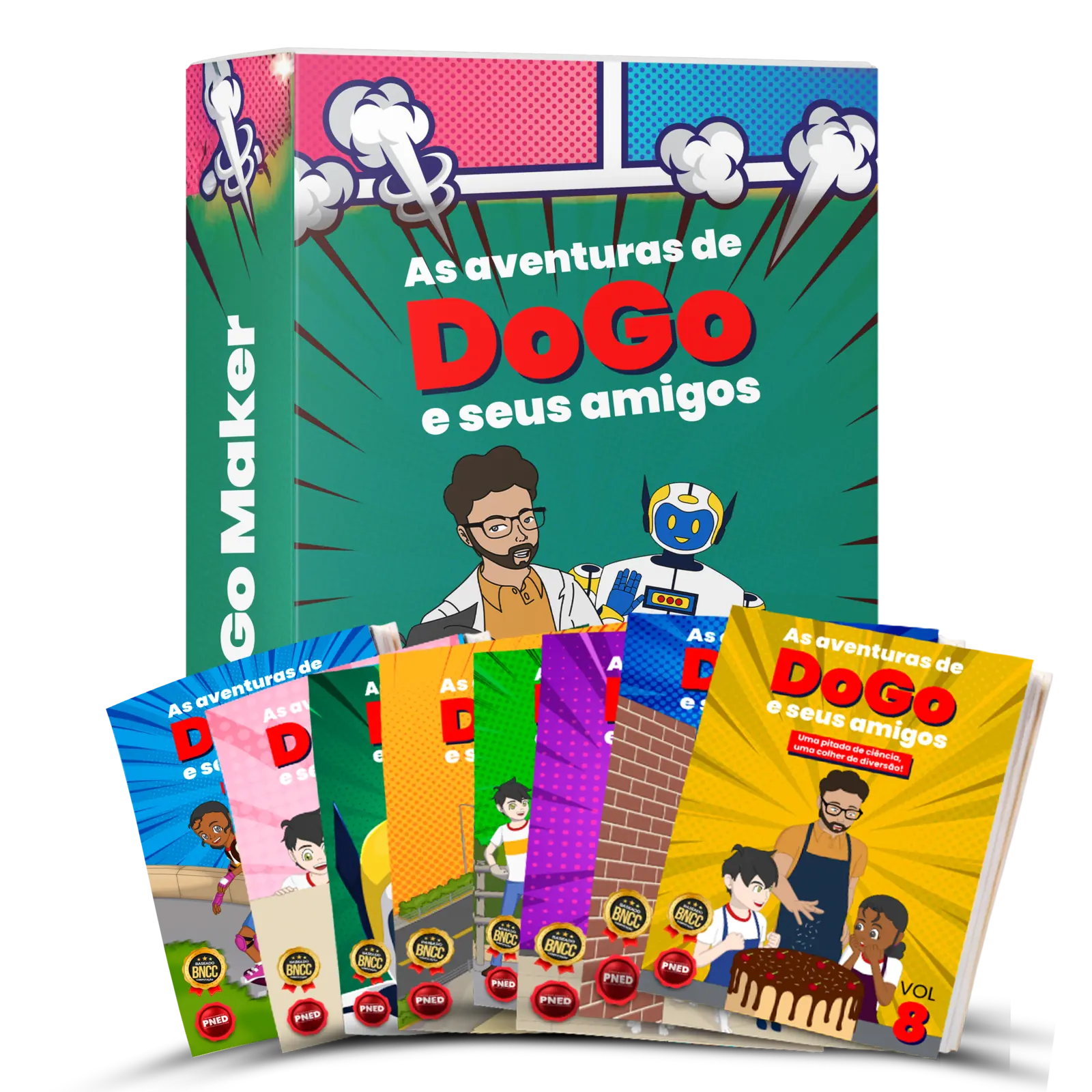 Coleção de histórias em quadrinhos As Aventuras de DoGo e Seus Amigos