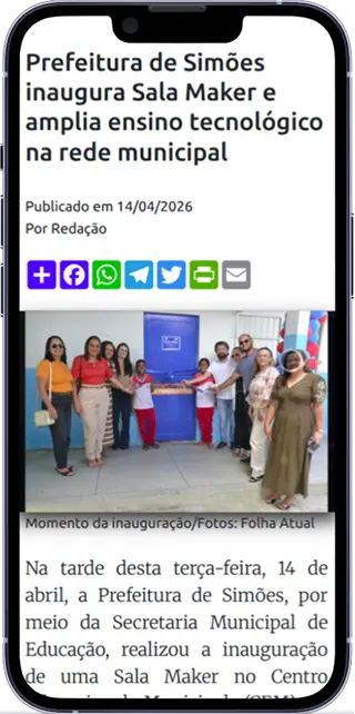 Matéria sobre tecnologia e cultura digital nas aldeias indígenas do Xingu